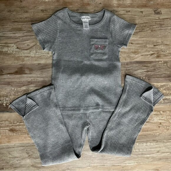 Nicole Miller 2 Shirt/Pant Sets SZ 6 Grey & Pink NWT & NWOT Casual - Picture 5 of 8